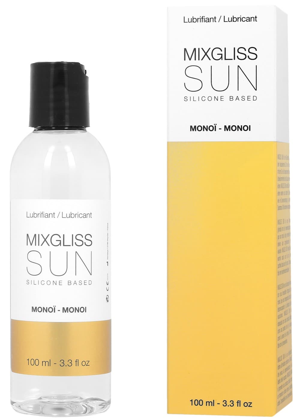 Mixgliss Sun – Monoi Silicone 100 ml — vue 1