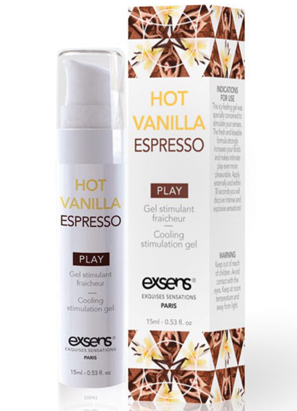 Gel stimulant fraîcheur Vanille Café – 15 ml — vue 1