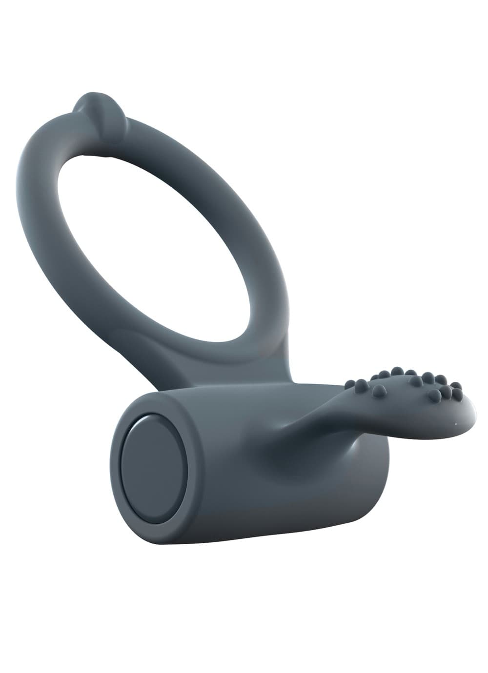 Cockring Vibrant Power Clit + – Noir