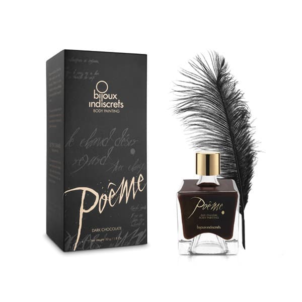Poème – Peinture pour corps – Chocolat Noir