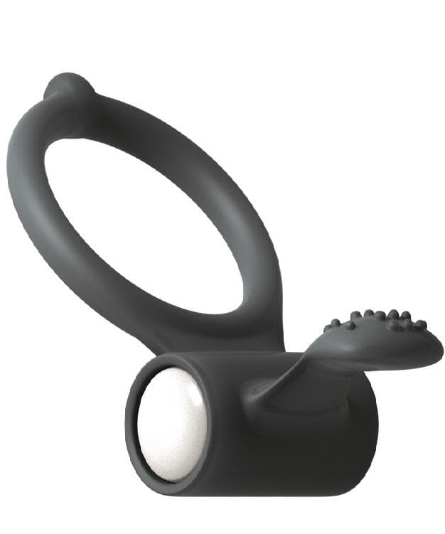 Cockring Vibrant Dorcel Power Clit – Noir