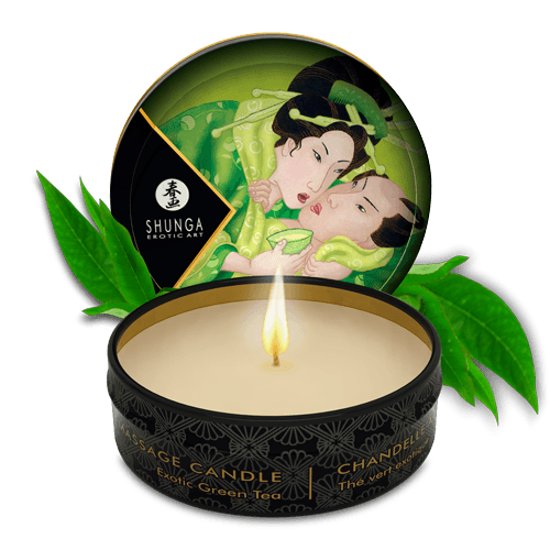 Mini bougie de massage – Zenitude Thé vert exotique
