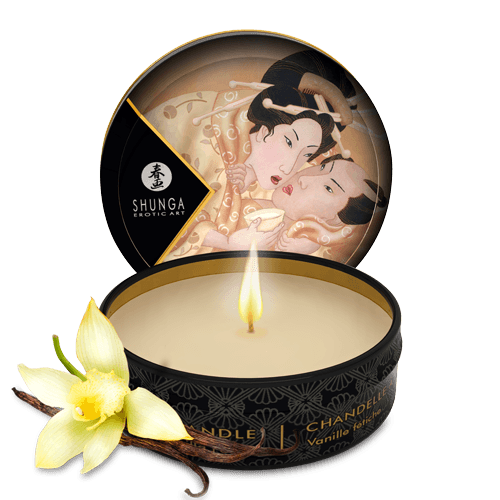 Mini bougie de massage – Désir Vanille