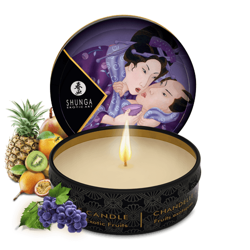 Mini bougie de massage – Libido Fruits exotiques — vue 1