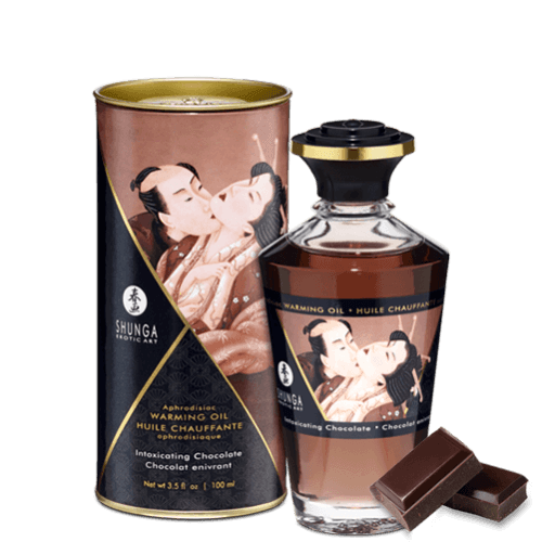 Huile chauffante aphrodisiaque – Chocolat enivrant 100ml