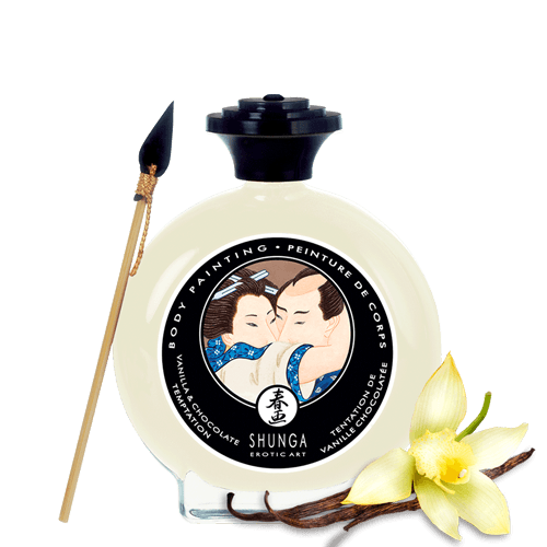 Peinture de corps embrassable – Chocolat blanc et Vanille
