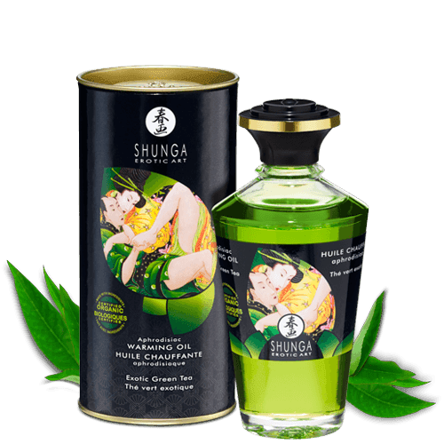 Huile aphrodisiaque organique  – Thé vert exotique