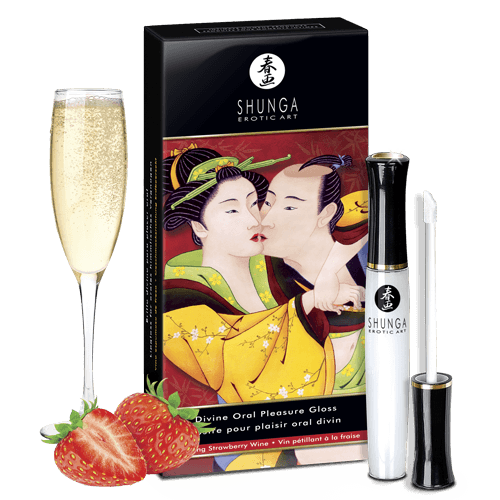 Gloss Plaisir Oral divin – Vin pétillant et fraise — vue 1