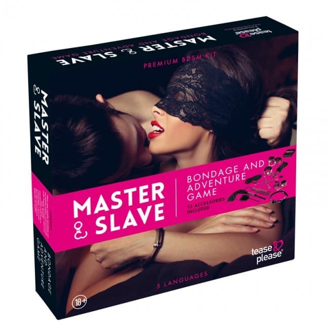 Kit BDSM Master and Slave Premium – Rose