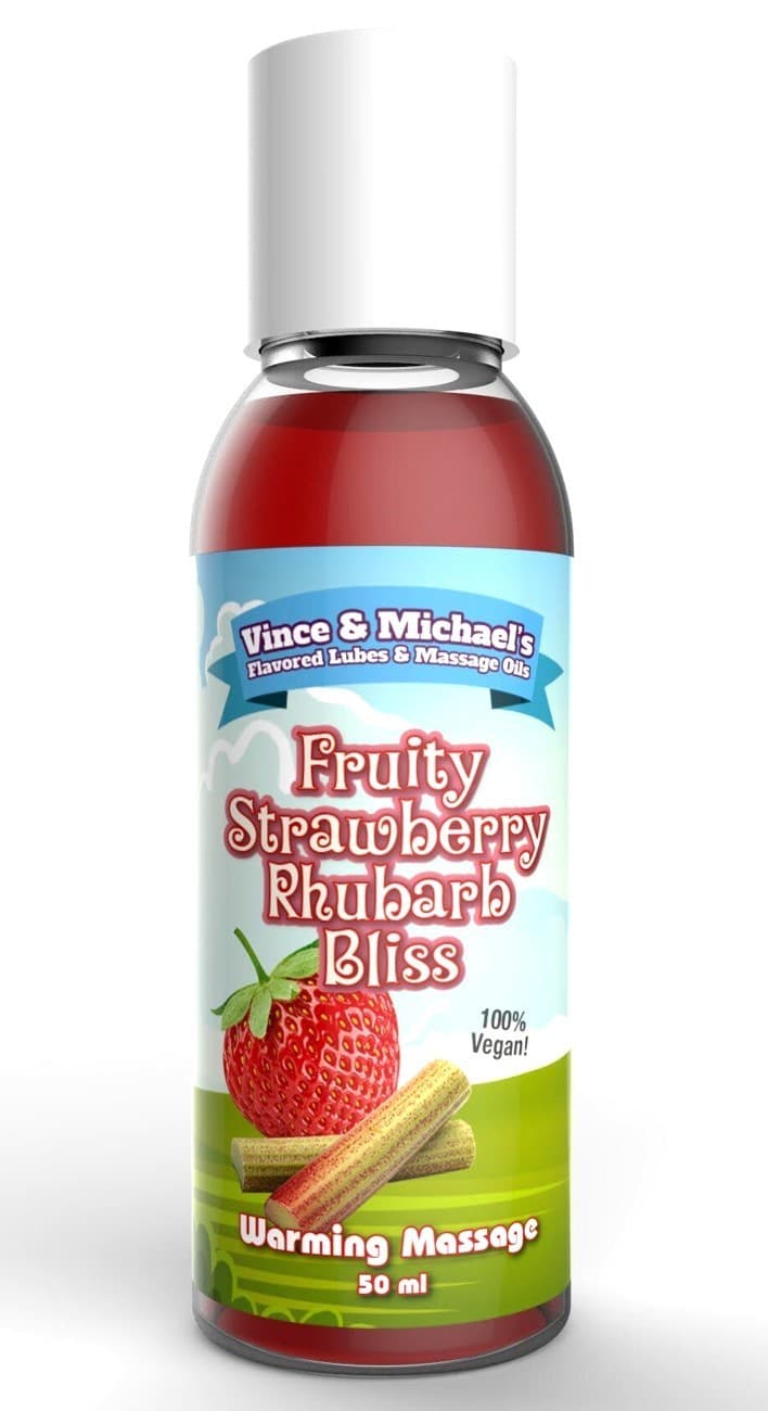 Huile chauffante V et M Fraise Rhubarbe – 50 ml