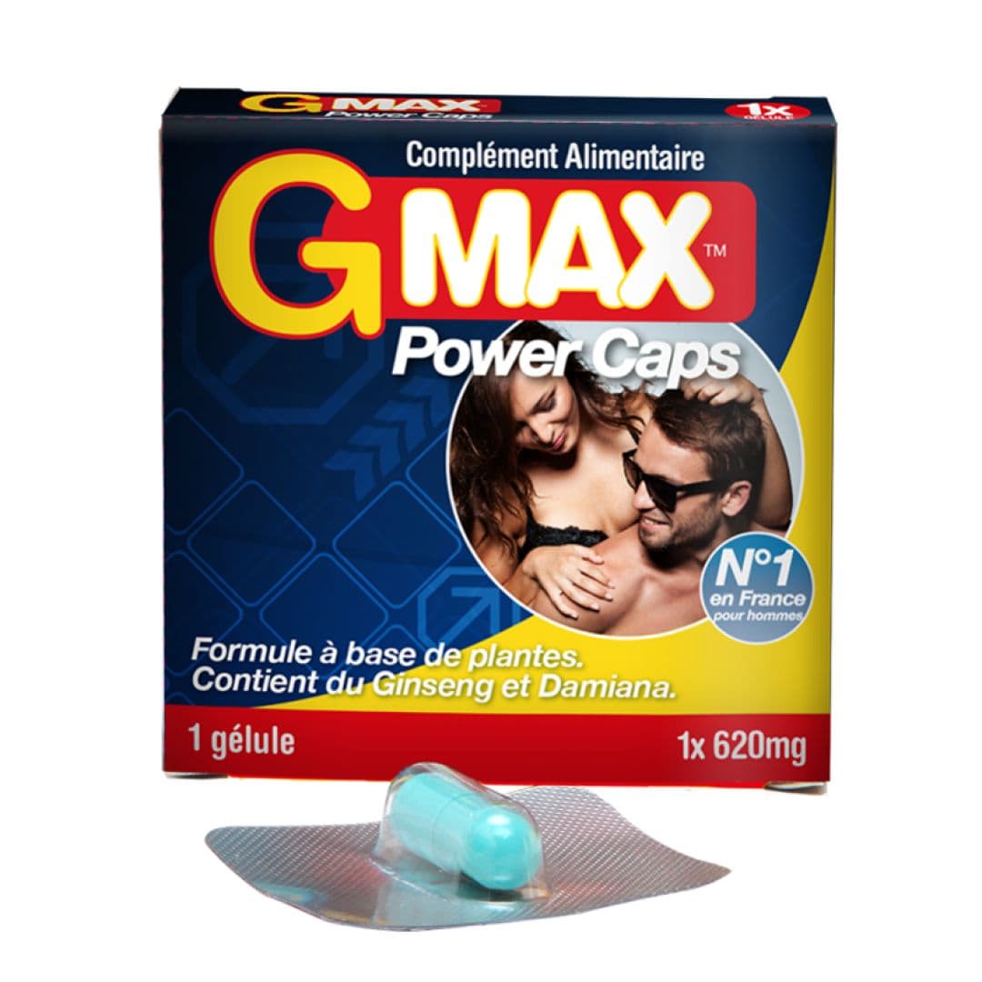 Gmax Power Caps Homme – 1 gélule — vue 1
