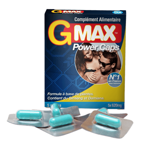 Gmax Power Caps Homme – 5 gélules — vue 1