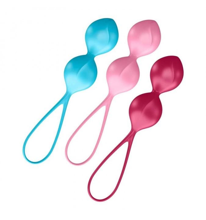 Boules de Geisha Satisfyer V Balls Expérimenté  – Set de 3 — vue 1