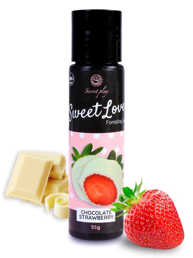 Gel comestible Chocolat blanc et Fraise 3672 – 60 ml