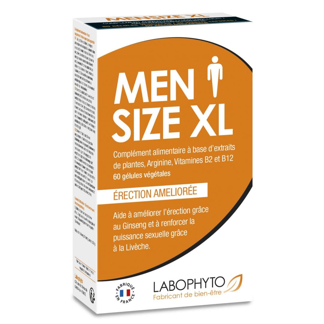 MenSize XL Homme – 60 gélules