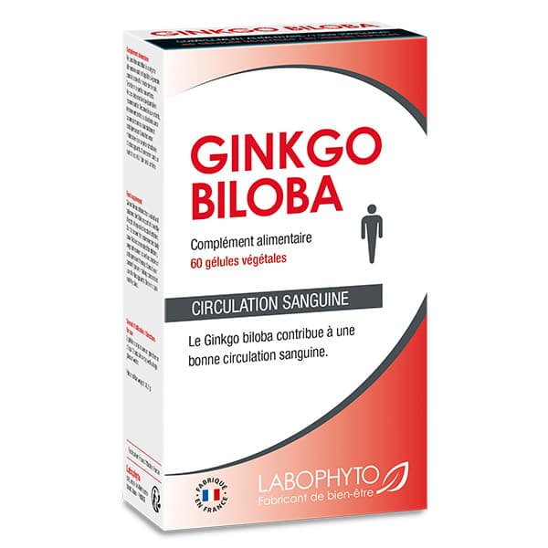 Ginkgo Biloba Homme – 60 gélules