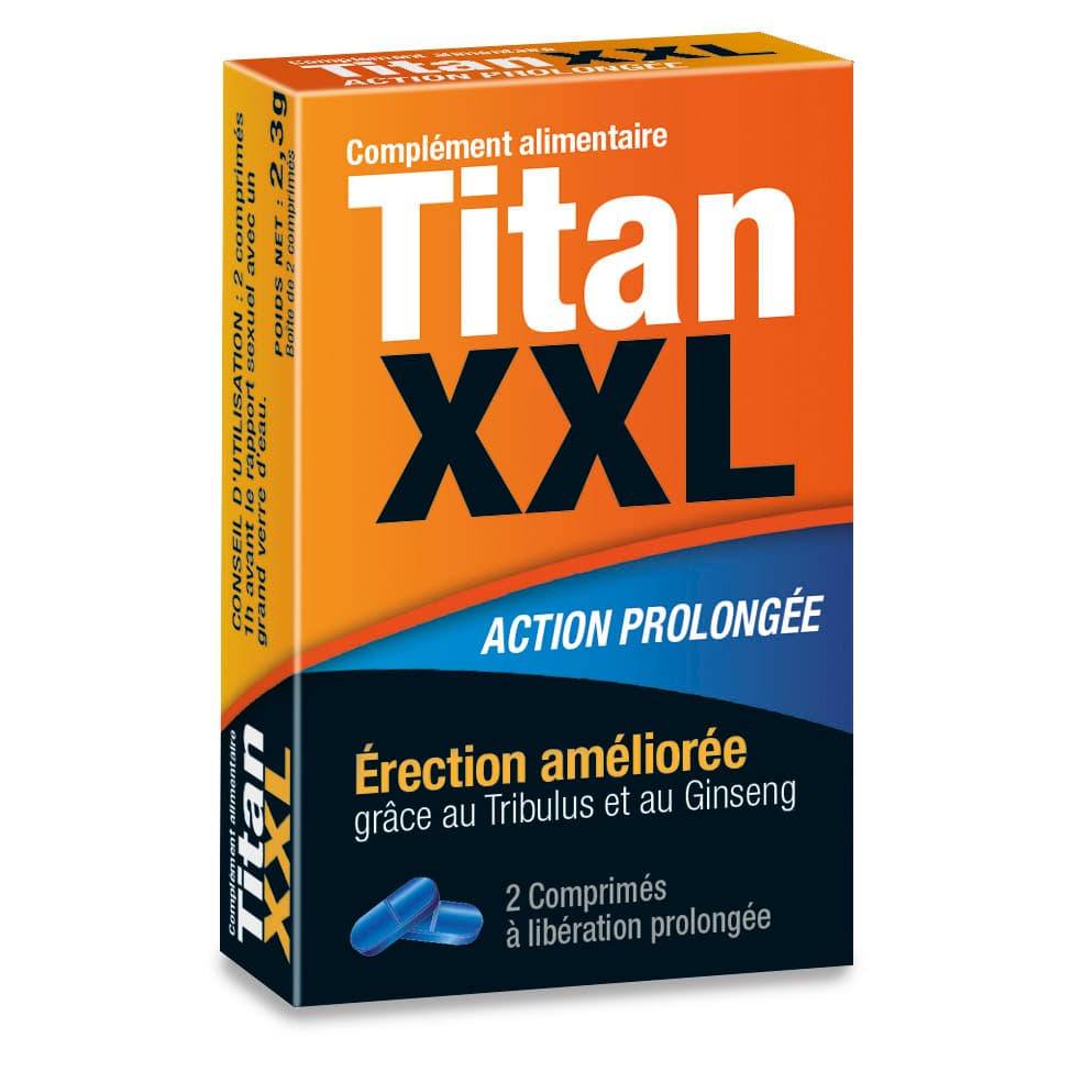 Titan XXL Homme – 2 gélules