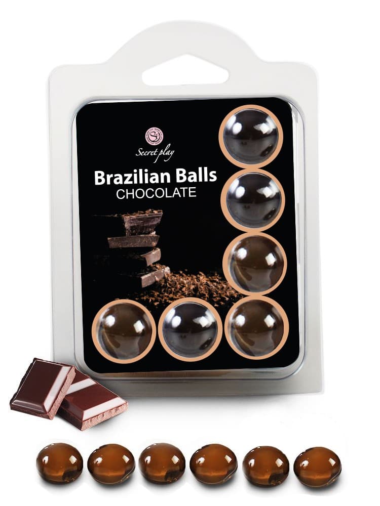 6 Brazilian Balls « Chocolat » 3386-1