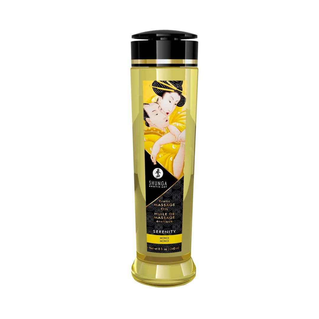 Huile de massage érotique – Serenity – Monoï – 240 ml