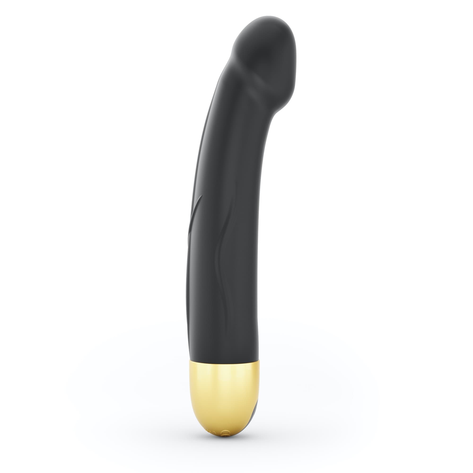 Vibromasseur Real Vibration M 22 cm 2.0 – Noir et Or