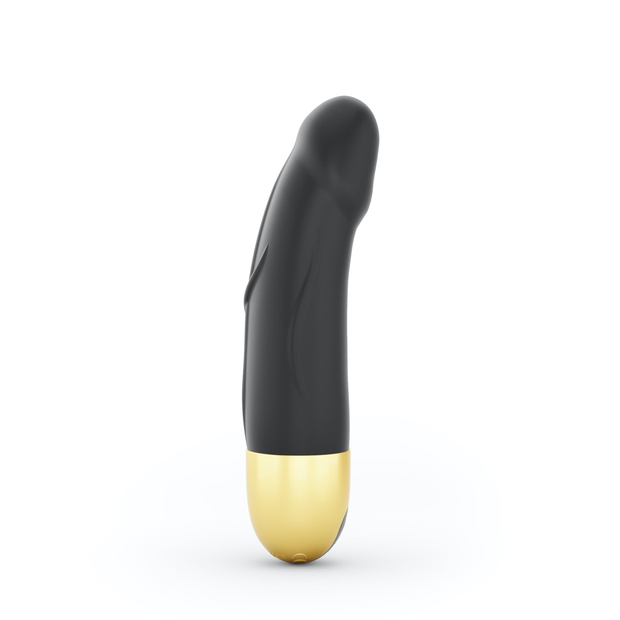 Vibromasseur Real Vibration S 16 cm 2.0 – Noir et Or — vue 1