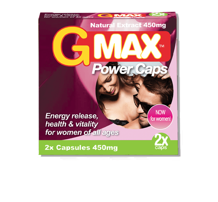 Gmax Perla Rosa Femme – 2 gélules