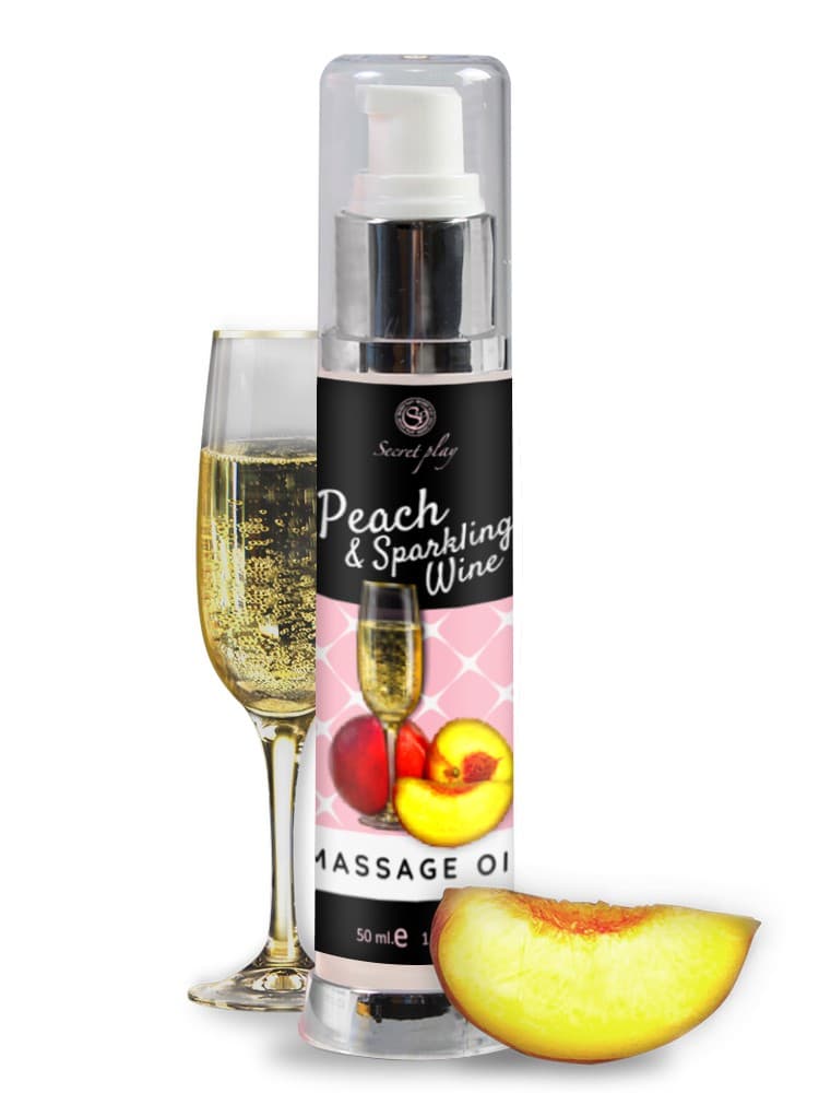 Huile de massage Pêche et Vin pétillant 3682 – 50 ml