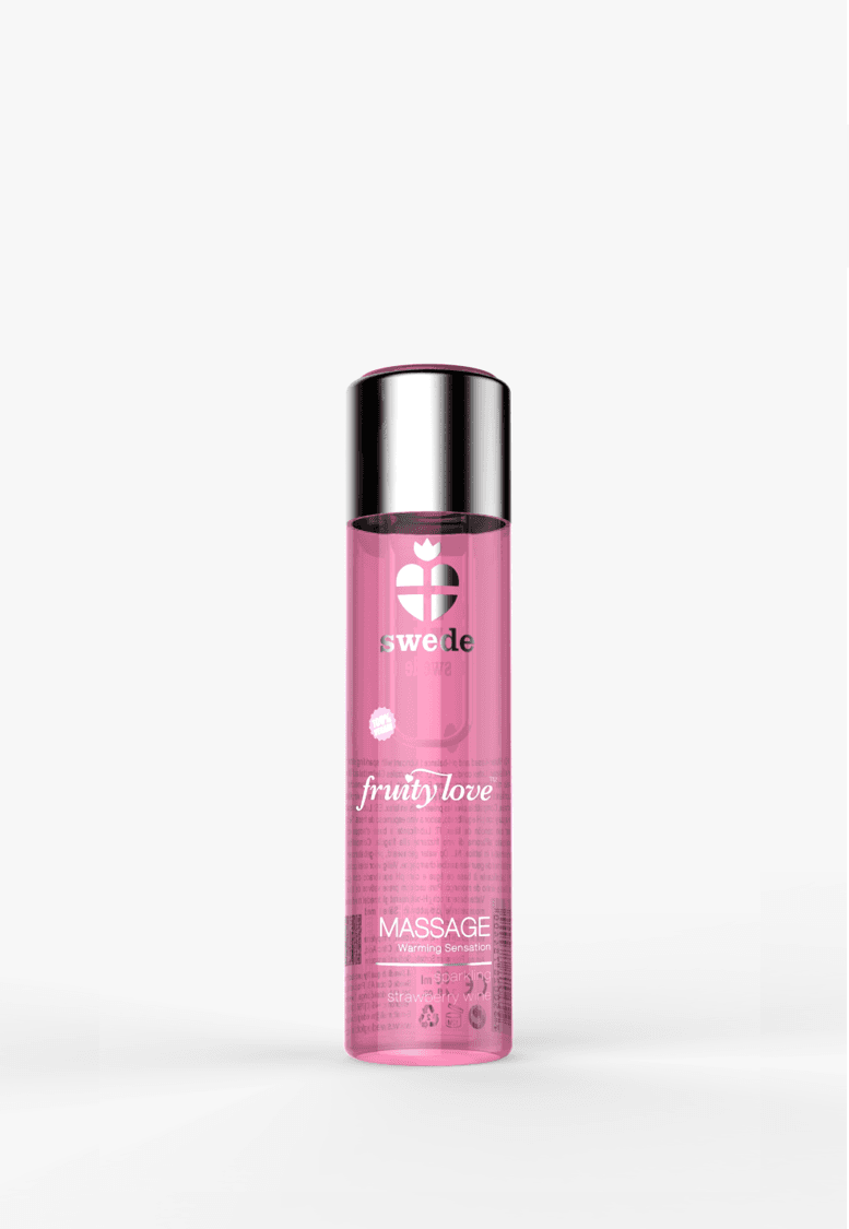 Huile de massage – Vin pétillant à la Fraise – 60 ml — vue 1