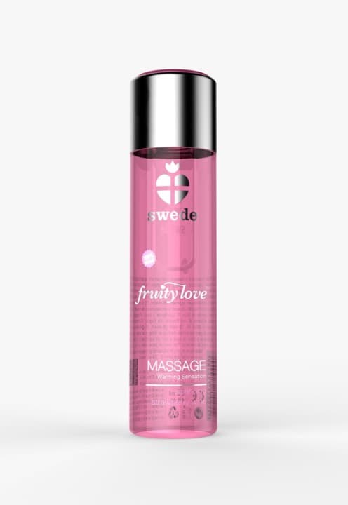 Huile de massage – Vin pétillant à la Fraise – 120 ml