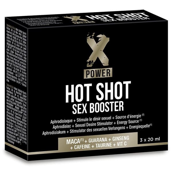 Hot Shot Sex Booster – 3×20 ml