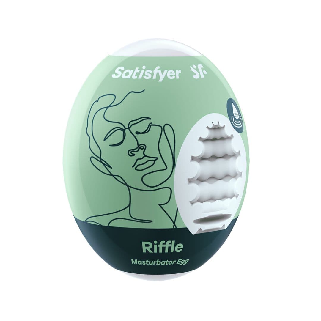 Oeuf masturbateur Riffle – Vert