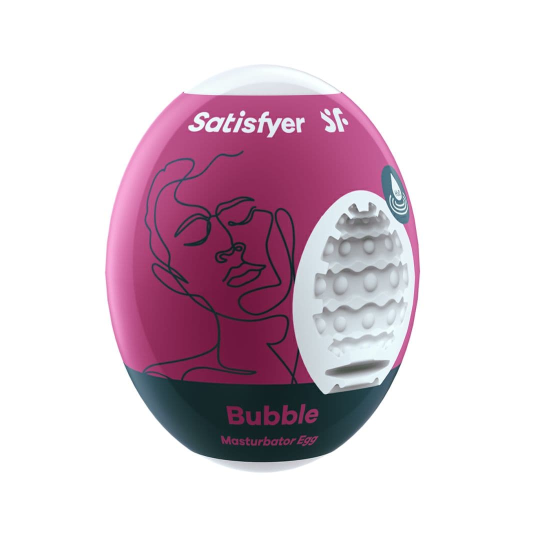Oeuf masturbateur Bubble – Fuchsia