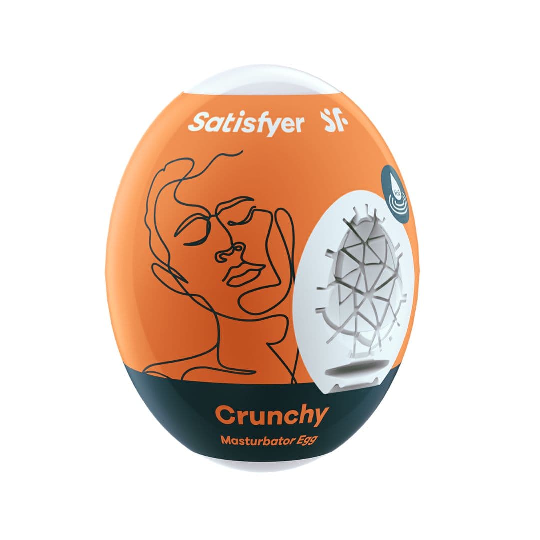 Oeuf masturbateur Crunchy – Orange