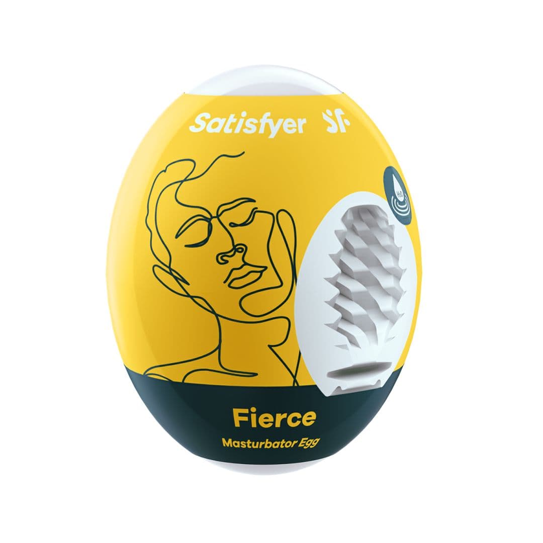 Oeuf masturbateur Fierce – Jaune