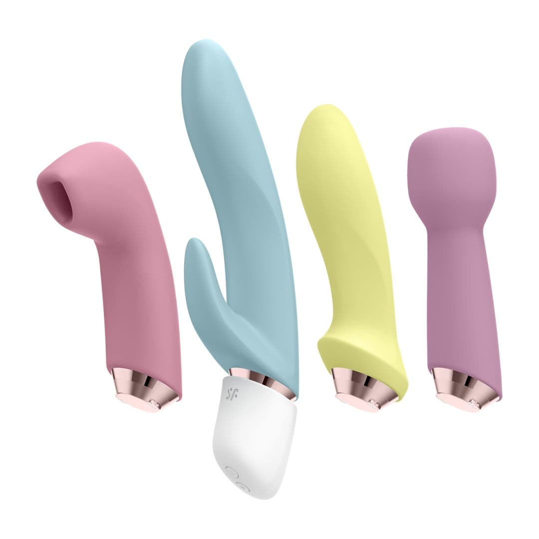 Pack vibromasseurs  Satisfyer Marvelous four – Multicouleur — vue 1