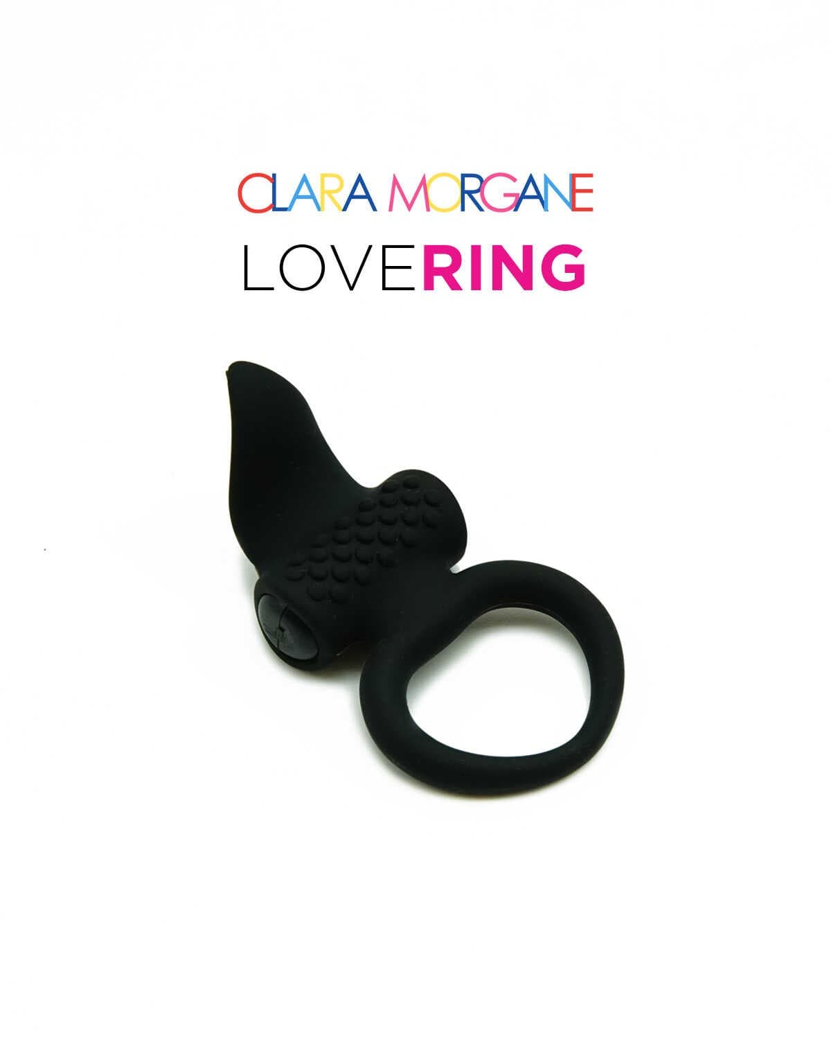 Love Ring - cockring vibrant - Noir — vue 1