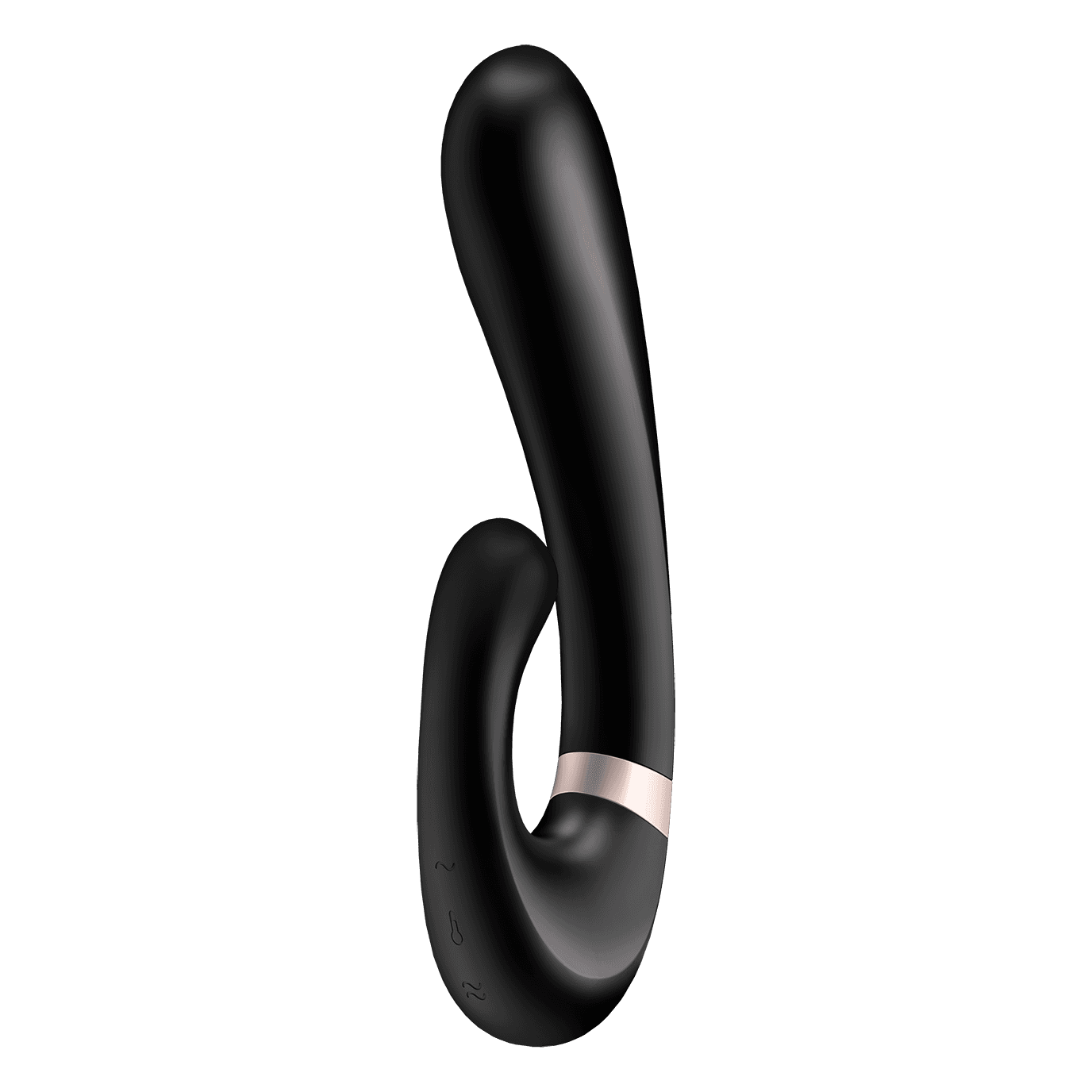 Stimulateur clitoridien et Vibromasseur point G Satisfyer Heat Wave Connect App – Noir — vue 1