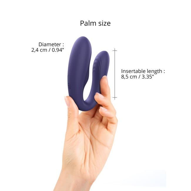 MATCH UP – Midnight Indigo – Jouet pour couple télécommandé