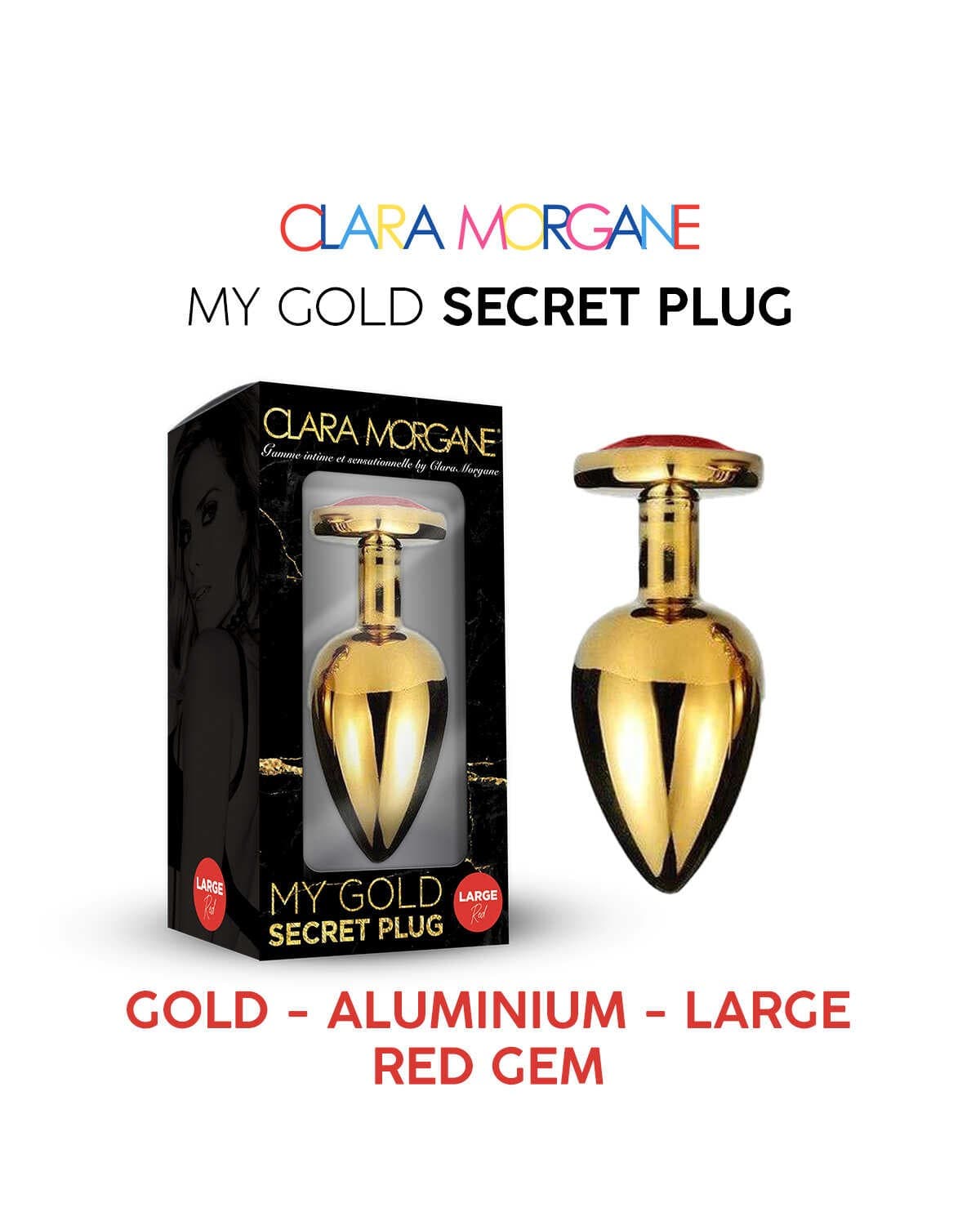 My Gold Secret Plug – Rouge