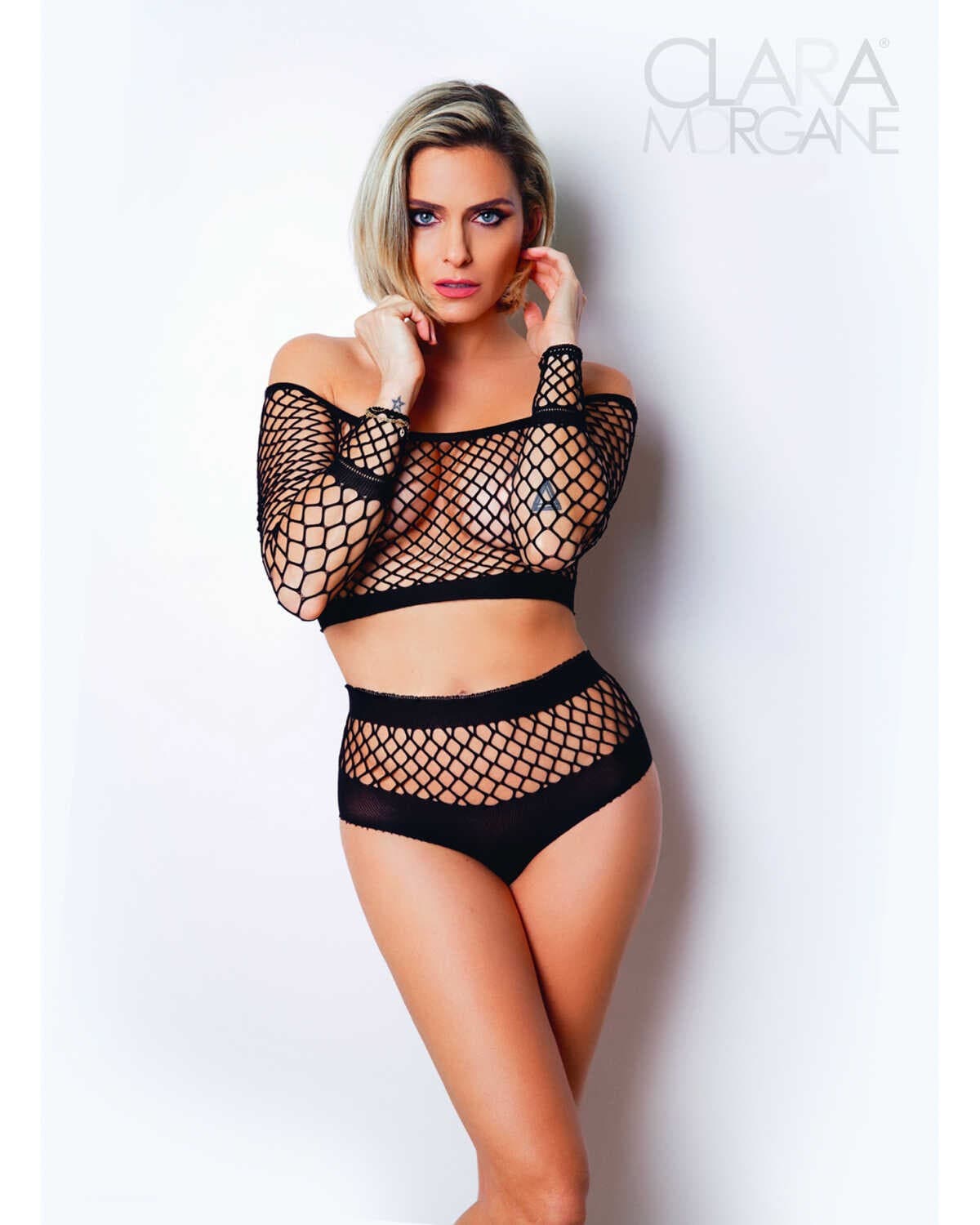 Le numéro 1 ensemble Clara Morgane - Noir — vue 1