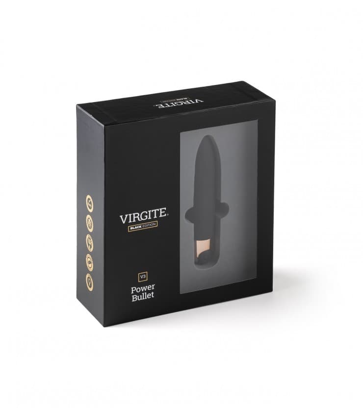 Vibromasseur Virigite G-spot V3 noir — vue 1