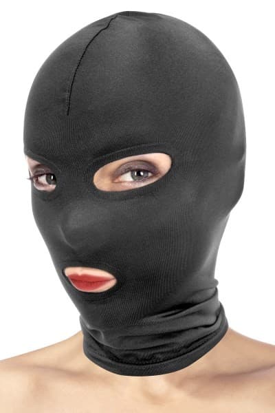 Cagoule ouvertures yeux et bouche Fetish Tentation — vue 1