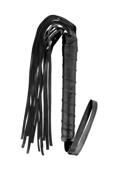 Fouet simili cuir 15 lanières Fetish Tentation — vue 1