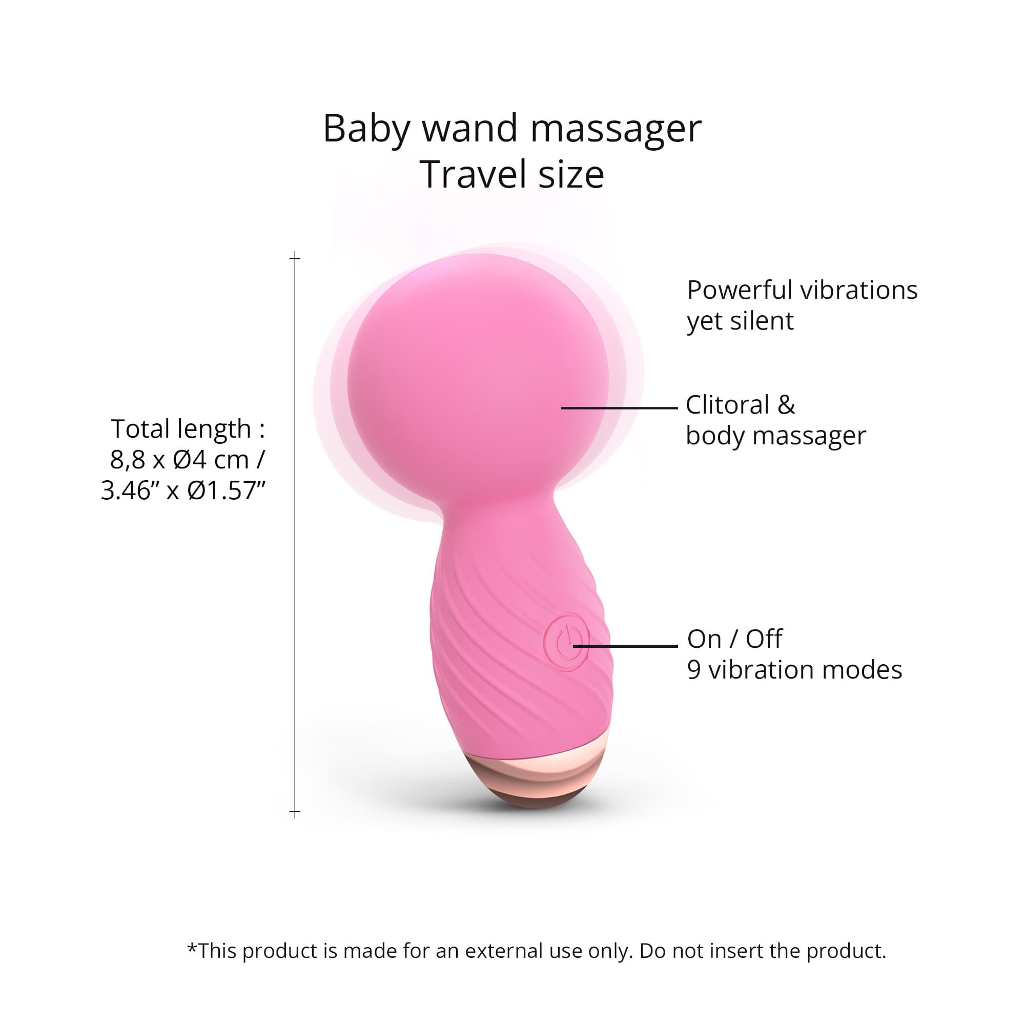 Itsy Bitsy vibromasseur – Pink Passion