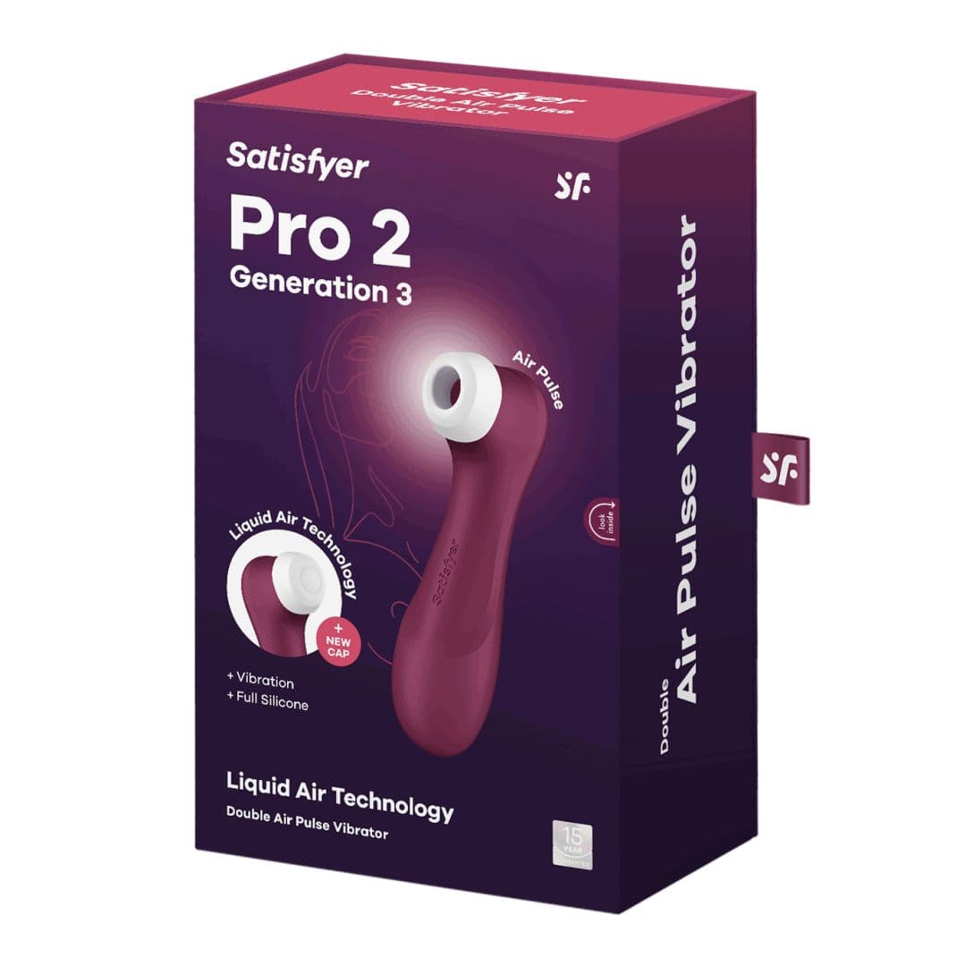 Pro 2 Génération 3 Air pluse – Bordeaux Satisfyer