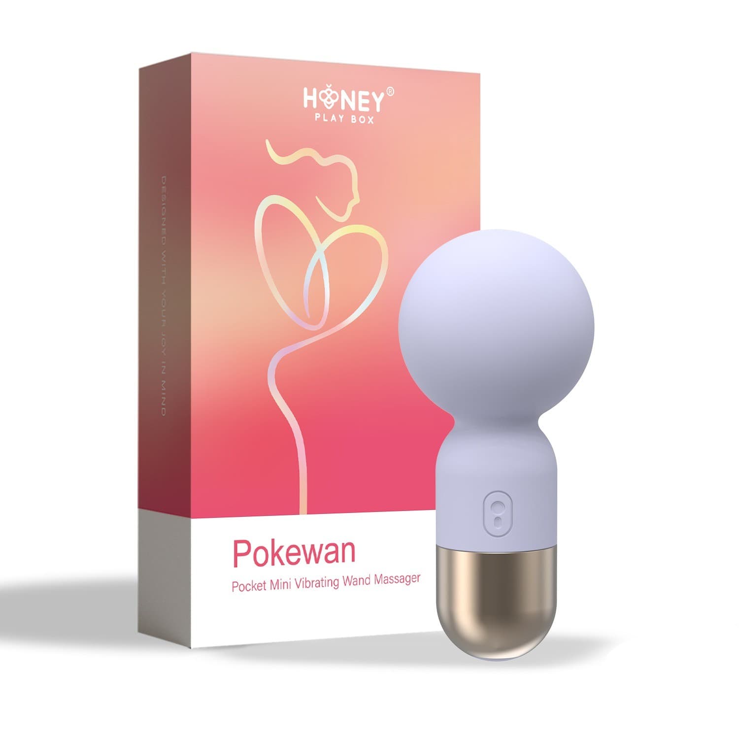 Pokewan – Mini vibromasseur de poche – Violet