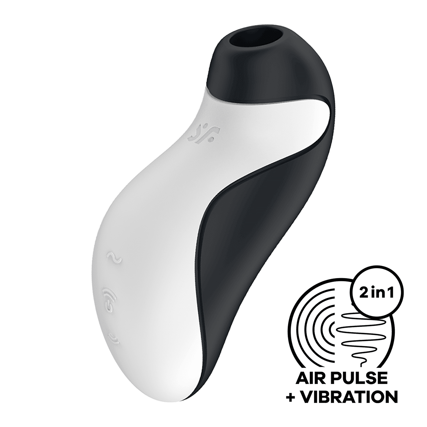 Orca stimulateur clitoridien et vibromasseur – Noir Satisfyer