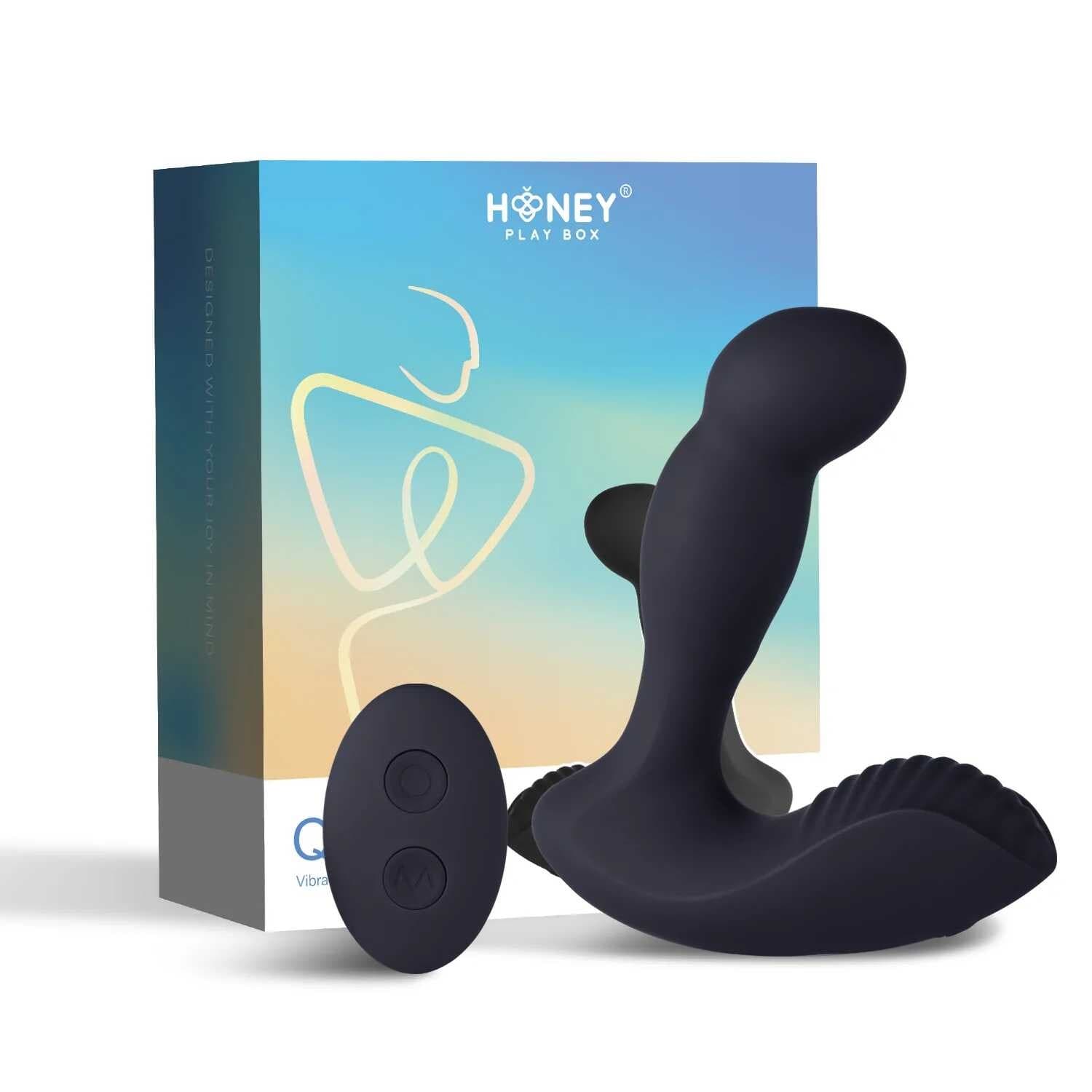 Quinn – Vibromasseur anal de prostate télécommandé — vue 1