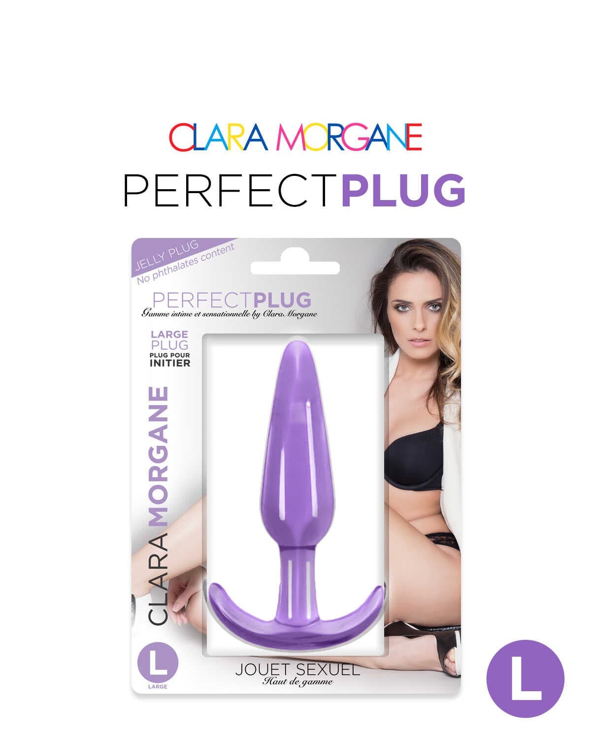 Perfect Plug Clara Morgane Purple (L)