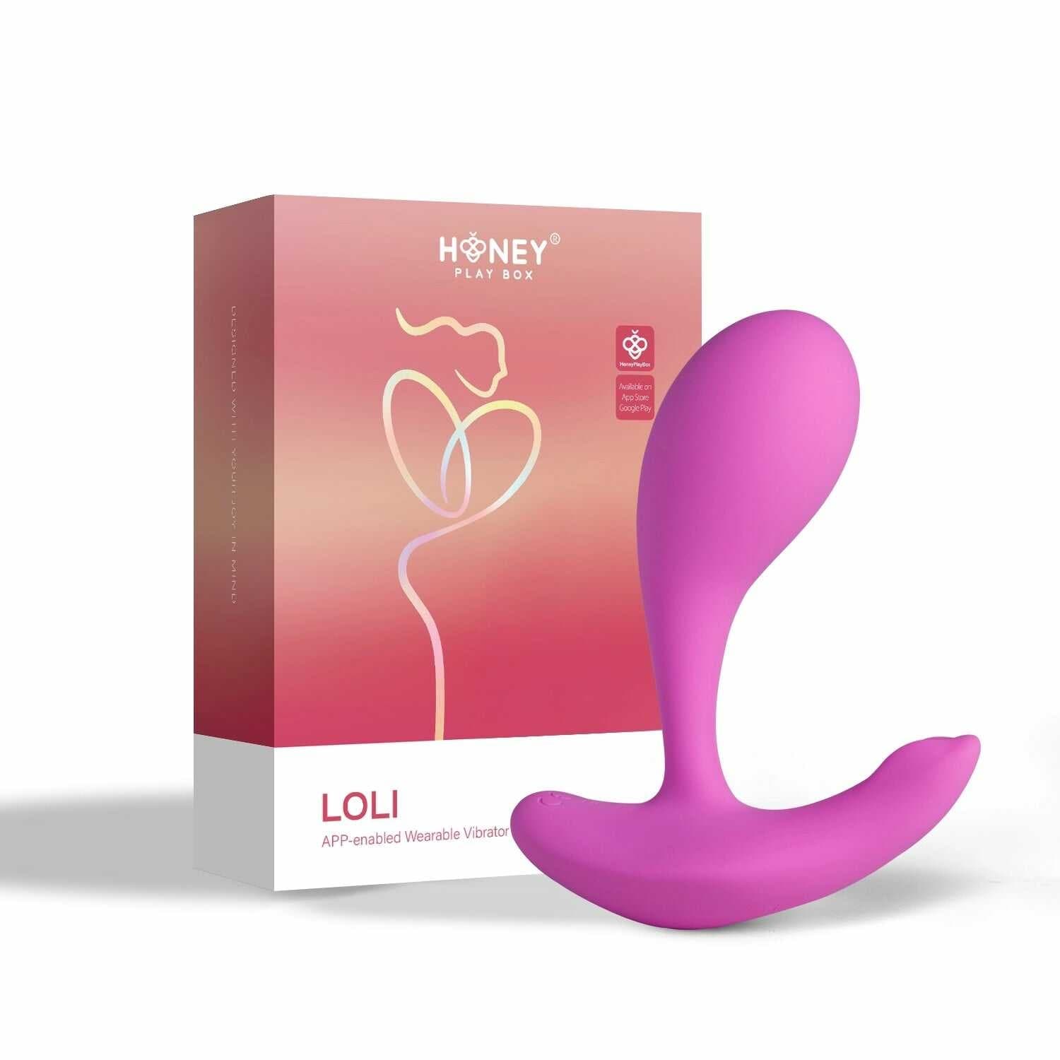 Oly – vibromasseur avec application pour le point G et le clitoris